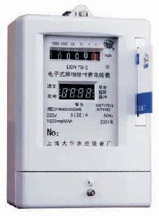 DDY79-S型電子式單相預付費電能表-[報價-資料]--上海華邦工業商務網-www.91way.com